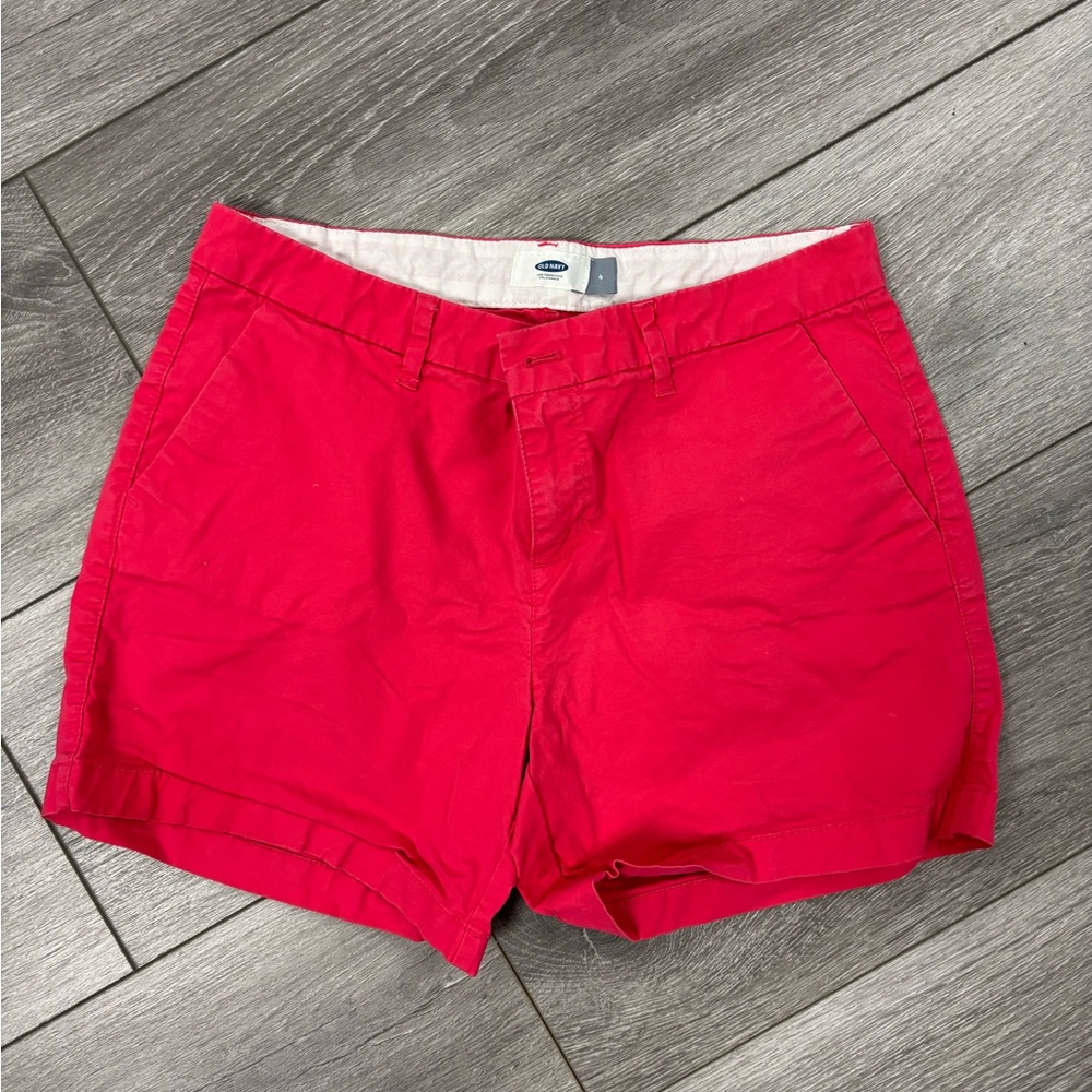 Old Navy Pink Bermudas Casual Shorts